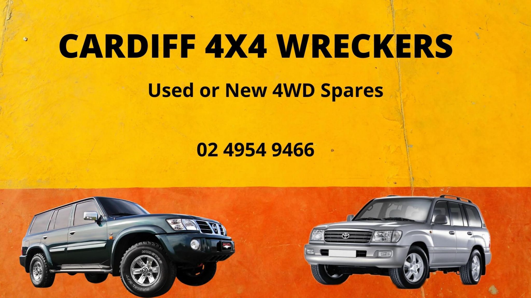 4x4 Wreckers Newcastle Get Quality Used 4WD Spares Now Wrecking!